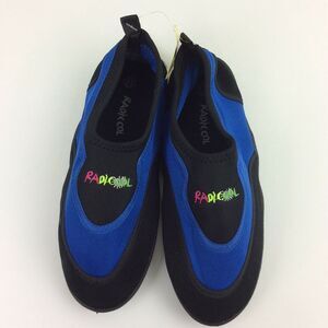 Kids Radicool Water Shoes Size 2 Blue Aqua Socks Blue Black